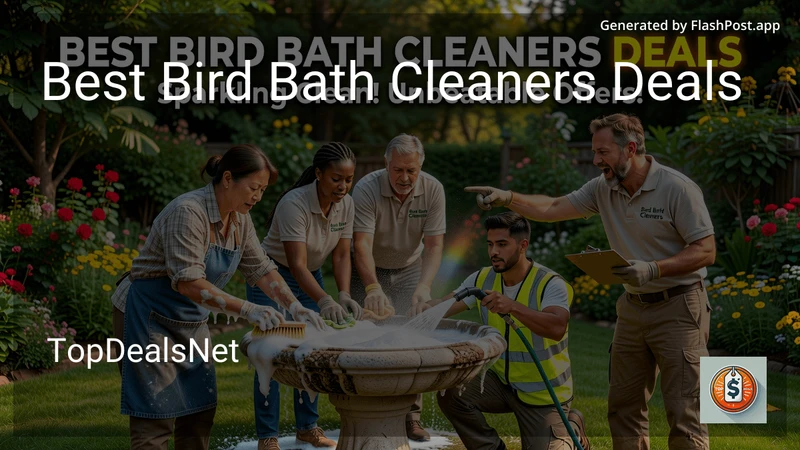 5 Best Bird Bath Cleaners Deals in 2026 preview