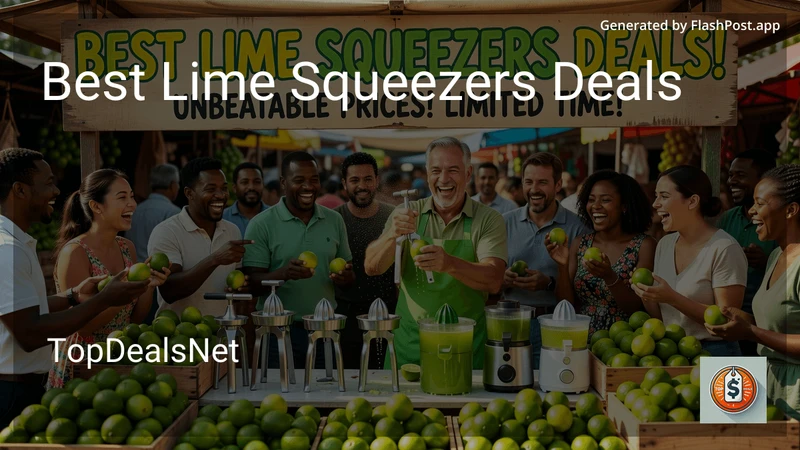 6 Best Lime Squeezers Deals in 2026 preview