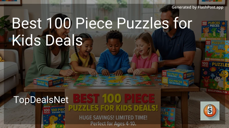 6 Best 100 Piece Puzzles for Kids Deals in 2026 preview