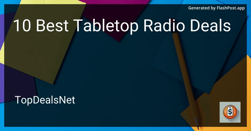 10 Best Tabletop Radio Deals in 2026 preview