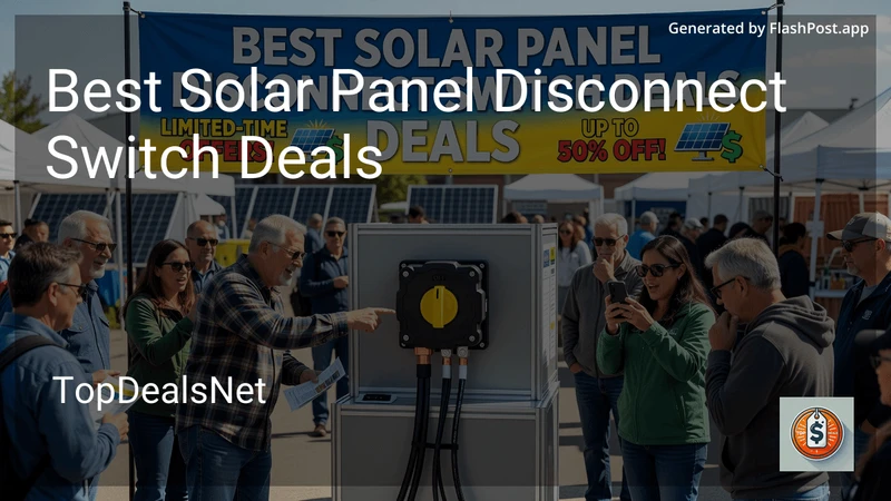 8 Best Solar Panel Disconnect Switch Deals in 2026 preview
