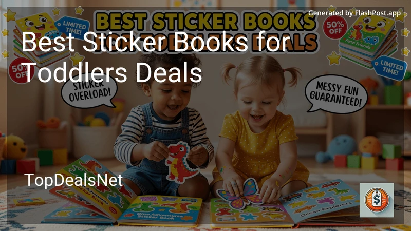 7 Best Sticker Books for Toddlers Deals in 2026 preview