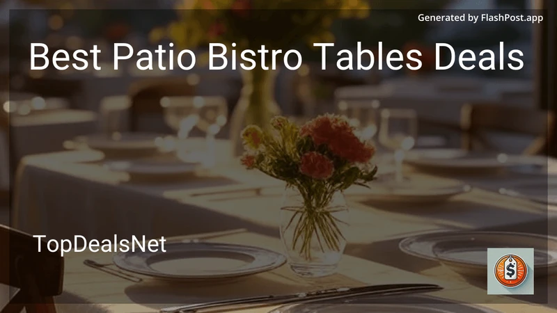 6 Best Patio Bistro Tables Deals in 2026 preview