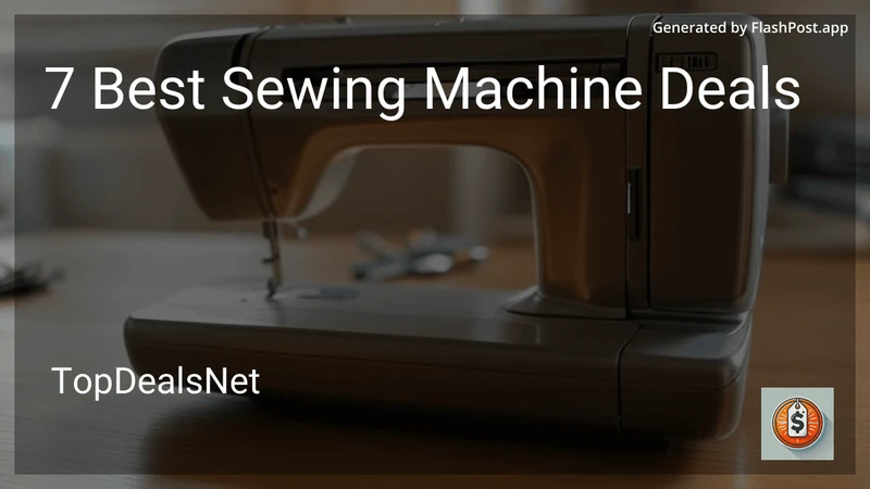 7 Best Sewing Machine Deals in 2026 preview