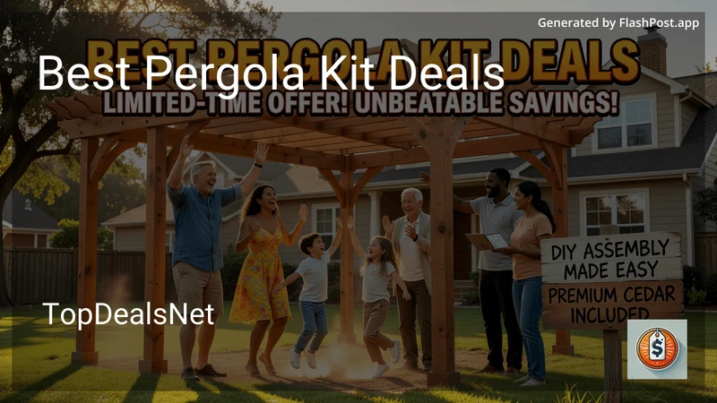 6 Best Pergola Kit Deals in 2026 preview