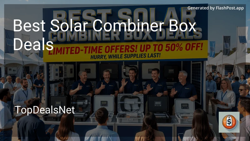 8 Best Solar Combiner Box Deals in 2026 preview