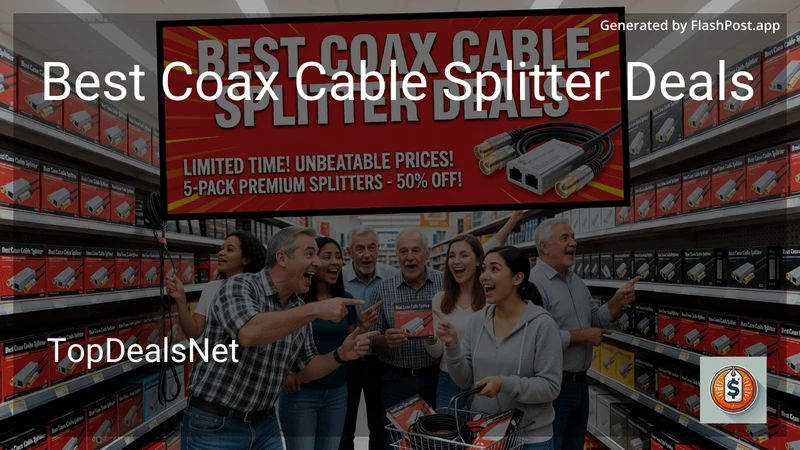 8 Best Coax Cable Splitter Deals in 2026 preview