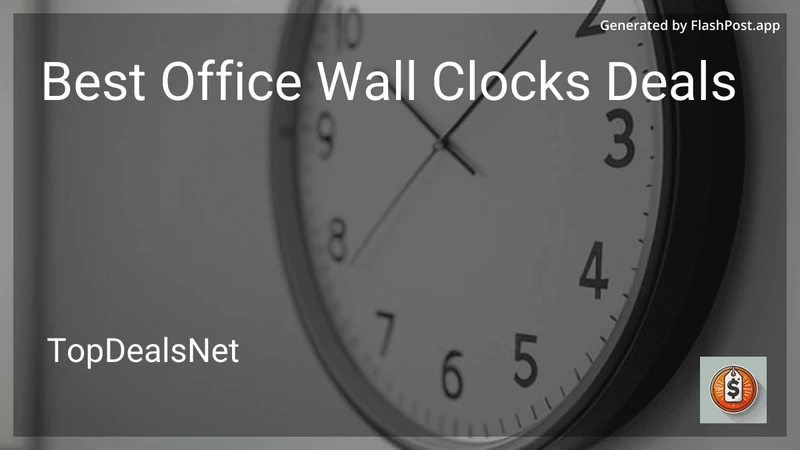 9 Best Office Wall Clocks Deals in 2026 preview