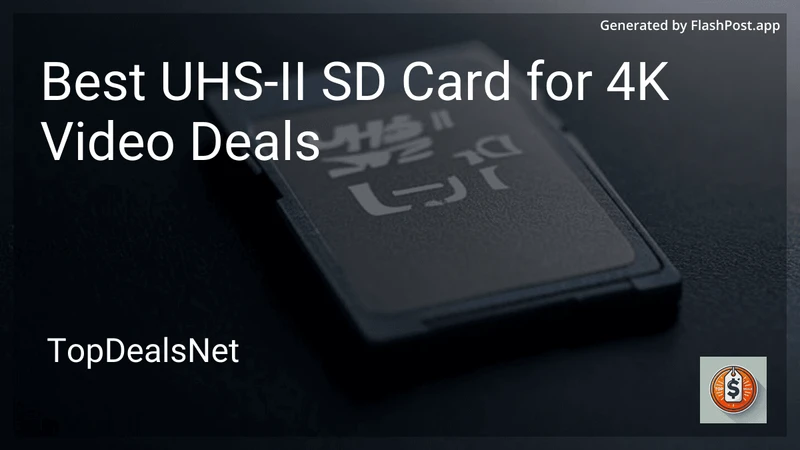 7 Best UHS-II SD Card for 4K Video Deals in 2026 preview