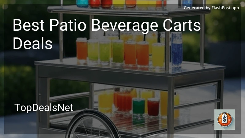 8 Best Patio Beverage Carts Deals in 2026 preview