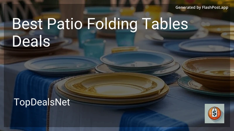 6 Best Patio Folding Tables Deals in 2026 preview