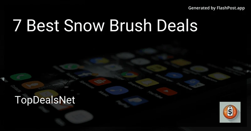 7 Best Snow Brush Deals in 2026 preview
