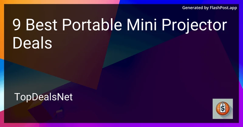 9 Best Portable Mini Projector Deals in 2026 preview