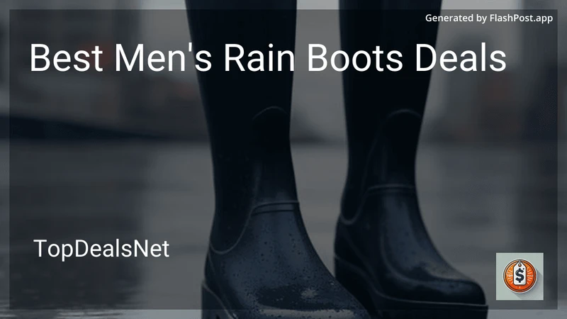9 Best Men's Rain Boots Deals in 2026 preview