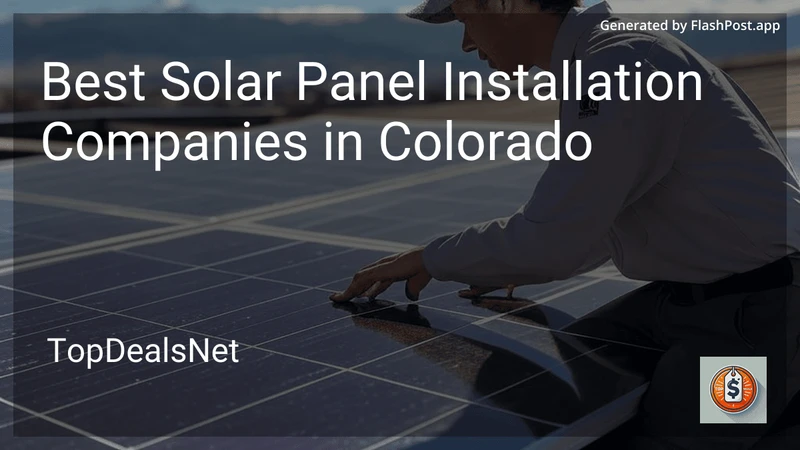 5 Best Solar Panel Installation Companies in Colorado in 2026 preview