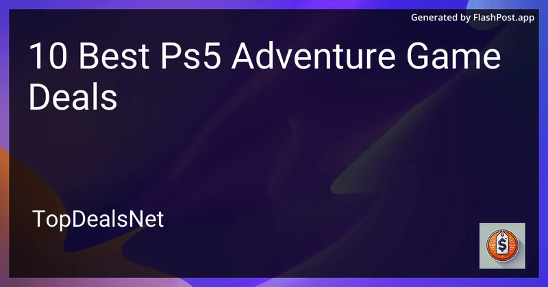 8 Best PS5 Adventure Game Deals in 2026 preview