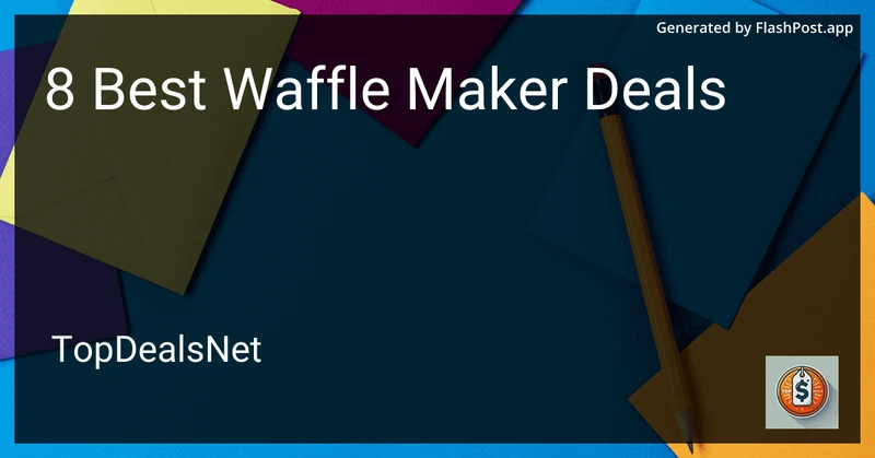 8 Best Waffle Maker Deals in 2026 preview
