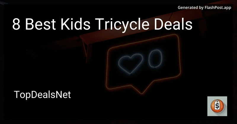 8 Best Kids Tricycle Deals in 2026 preview