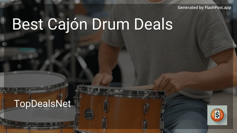 9 Best Cajón Drum Deals in 2026 preview
