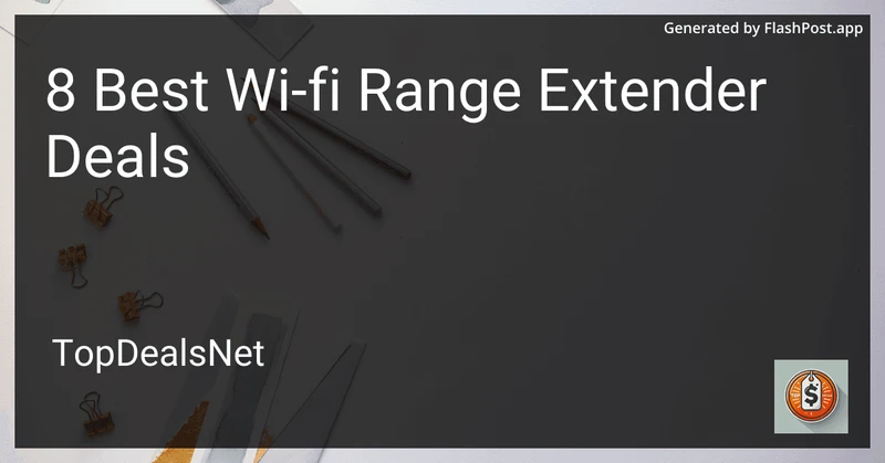 8 Best Wi-fi Range Extender Deals in 2026 preview