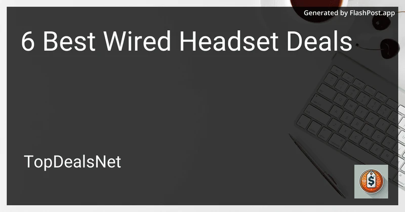 5 Best Wired Headset Deals in 2026 preview