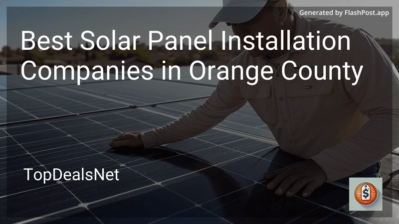 6 Best Solar Panel Installation Companies in Orange County in 2026 preview