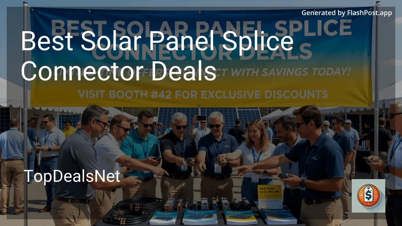 9 Best Solar Panel Splice Connector Deals in 2026 preview
