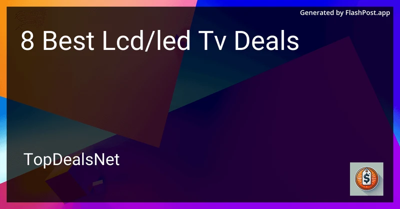 8 Best LCD/LED TV Deals in 2026 preview