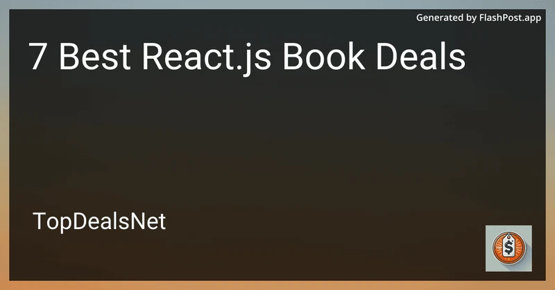 7 Best React.js Book Deals in 2026 preview