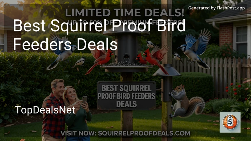 8 Best Squirrel Proof Bird Feeders Deals in 2026 preview
