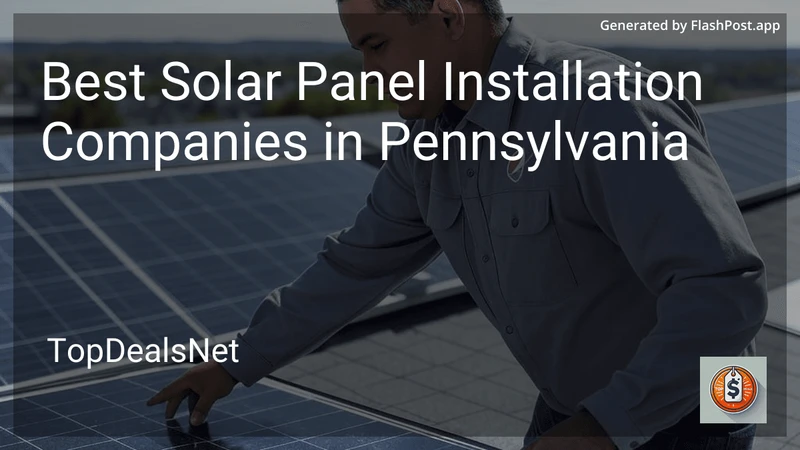 1 Best Solar Panel Installation Companies in Pennsylvania in 2026 preview