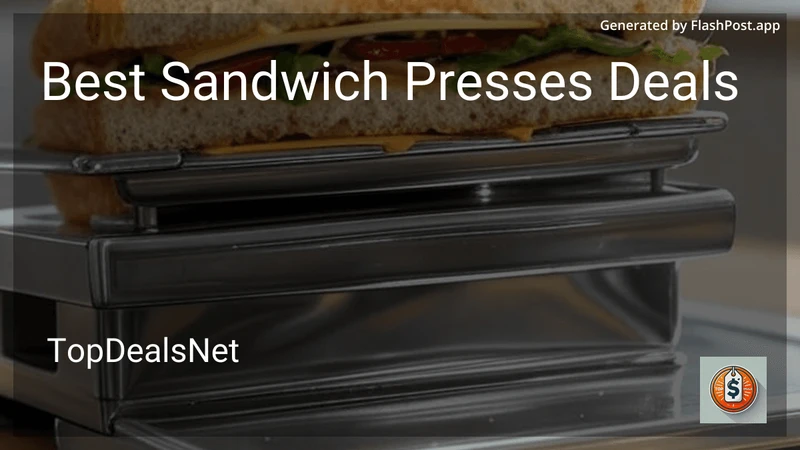 7 Best Sandwich Presses Deals in 2026 preview
