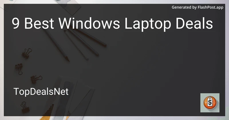 9 Best Windows Laptop Deals in 2026 preview