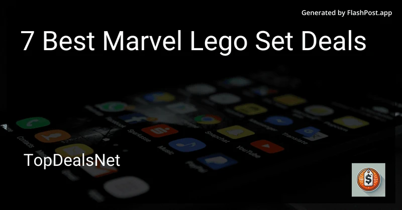 7 Best Marvel Lego Set Deals in 2026 preview