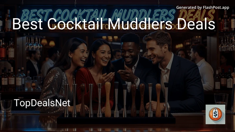 8 Best Cocktail Muddlers Deals in 2026 preview