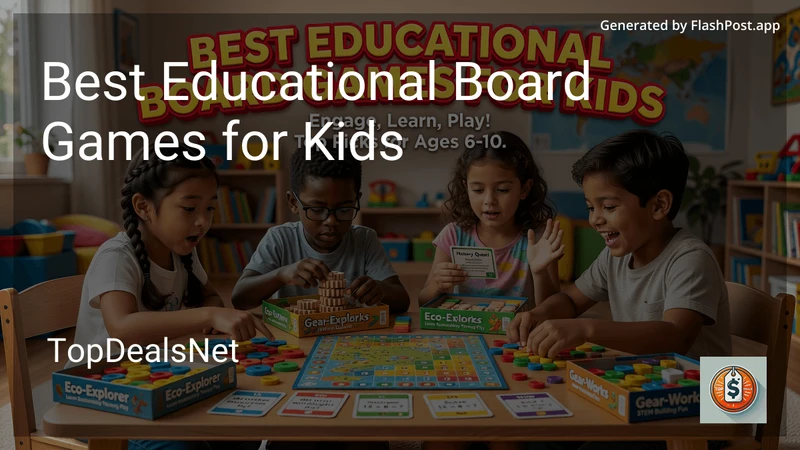 6 Best Educational Board Games for Kids in 2026 preview