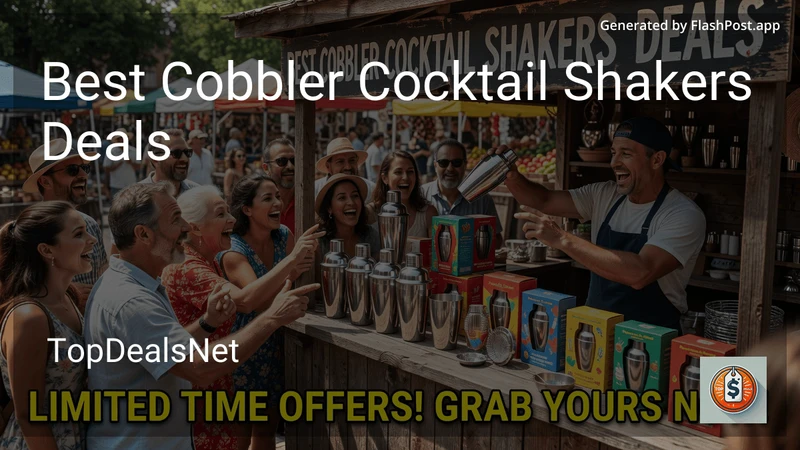 7 Best Cobbler Cocktail Shakers Deals in 2026 preview