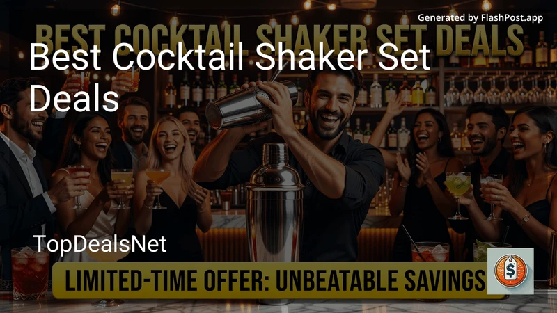 8 Best Cocktail Shaker Set Deals in 2026 preview