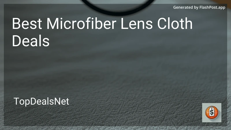 8 Best Microfiber Lens Cloth Deals in 2026 preview