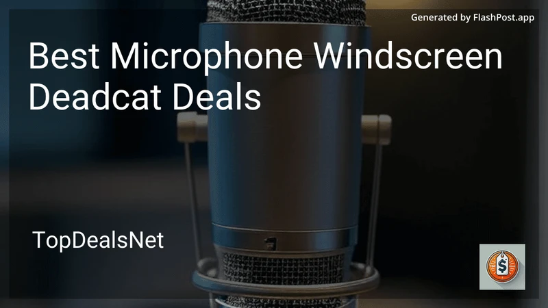 6 Best Microphone Windscreen Deadcat Deals in 2026 preview