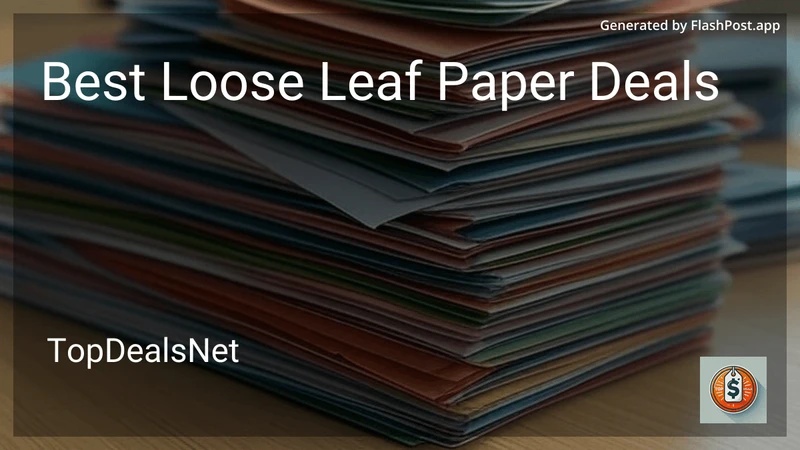 7 Best Loose Leaf Paper Deals in 2026 preview