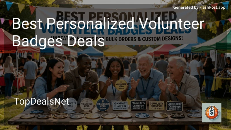 10 Best Personalized Volunteer Badges Deals in 2026 preview