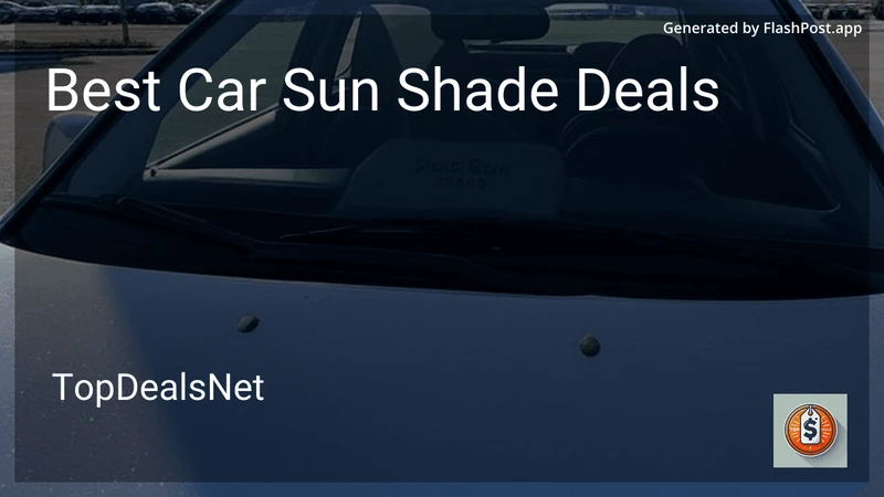 8 Best Car Sun Shade Deals in 2026 preview