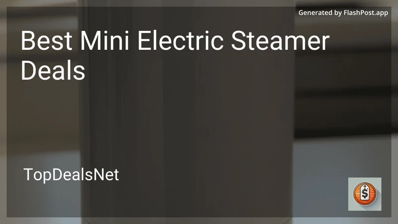 9 Best Mini Electric Steamer Deals in 2026 preview