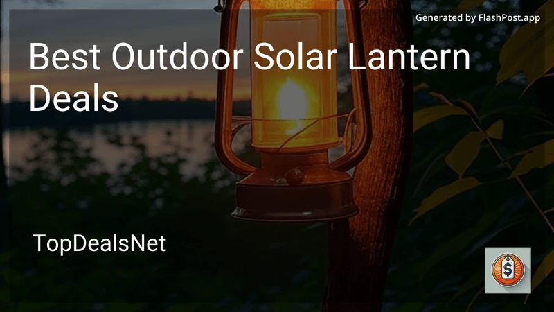 6 Best Outdoor Solar Lantern Deals in 2026 preview