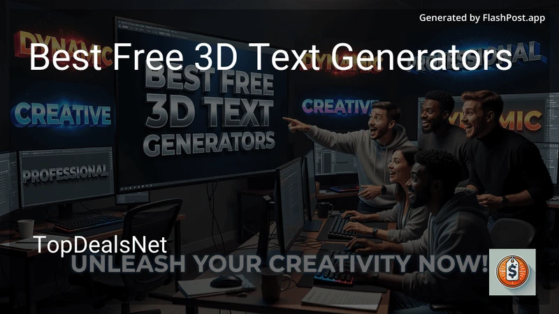 6 Best Free 3D Text Generators in 2026 preview