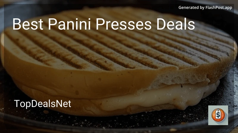 9 Best Panini Presses Deals in 2026 preview