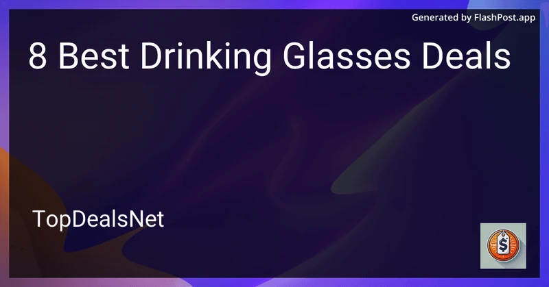 8 Best Drinking Glasses Deals in 2026 preview