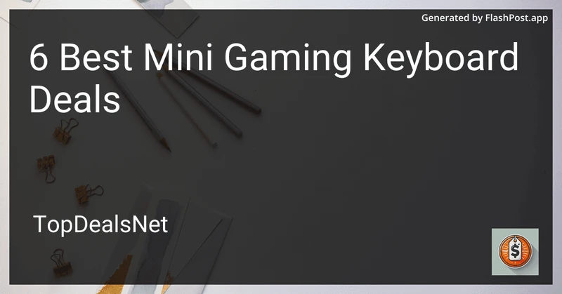 6 Best Mini Gaming Keyboard Deals in 2026 preview