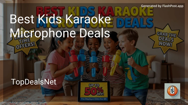 7 Best Kids Karaoke Microphone Deals in 2026 preview